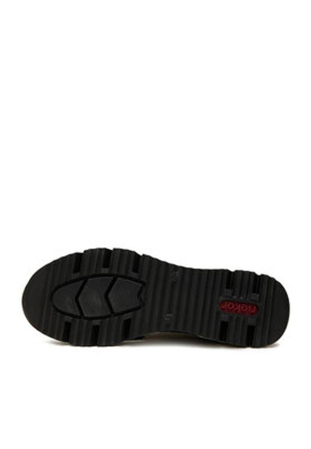 Rieker Sneakersy N6352-60 Beżowy. Kolor: beżowy. Materiał: syntetyk, materiał