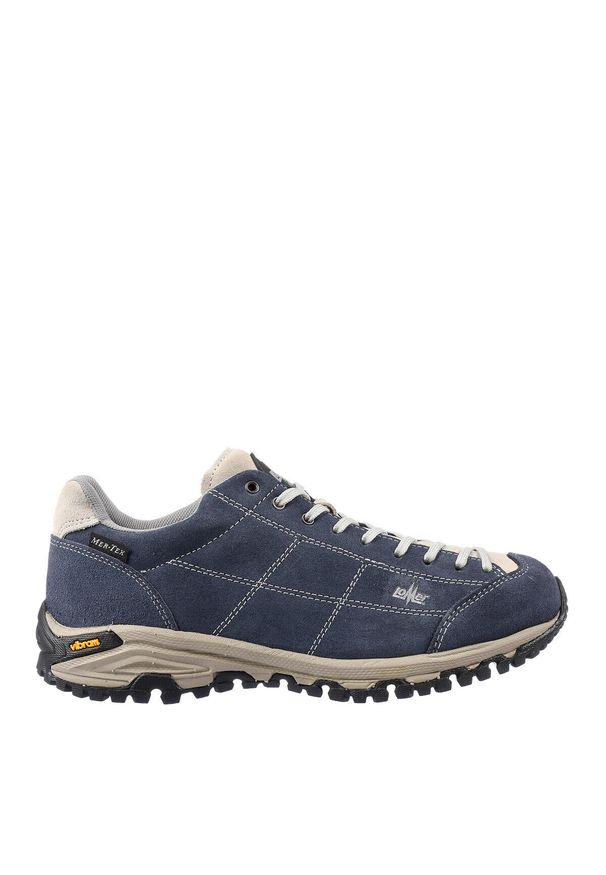 Buty turystyczne damskie LOMER Maipos Mtx Suede. Kolor: niebieski. Sport: turystyka piesza