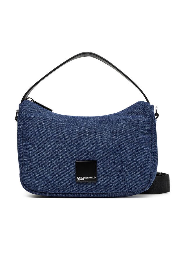 Torebka Karl Lagerfeld Jeans. Kolor: niebieski