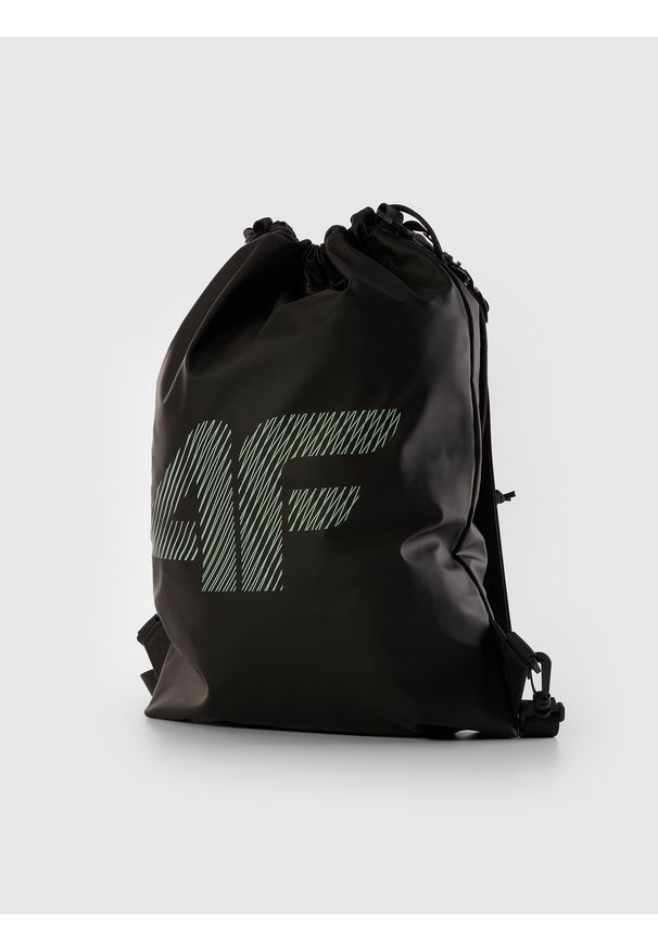 4f - 4F Plecak-worek 15 L - czarny Uniwersalny. Kolor: czarny. Materiał: materiał. Styl: casual