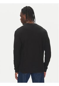 Calvin Klein Jeans Sweter LV040EM217 Czarny Regular Fit. Kolor: czarny. Materiał: syntetyk, bawełna