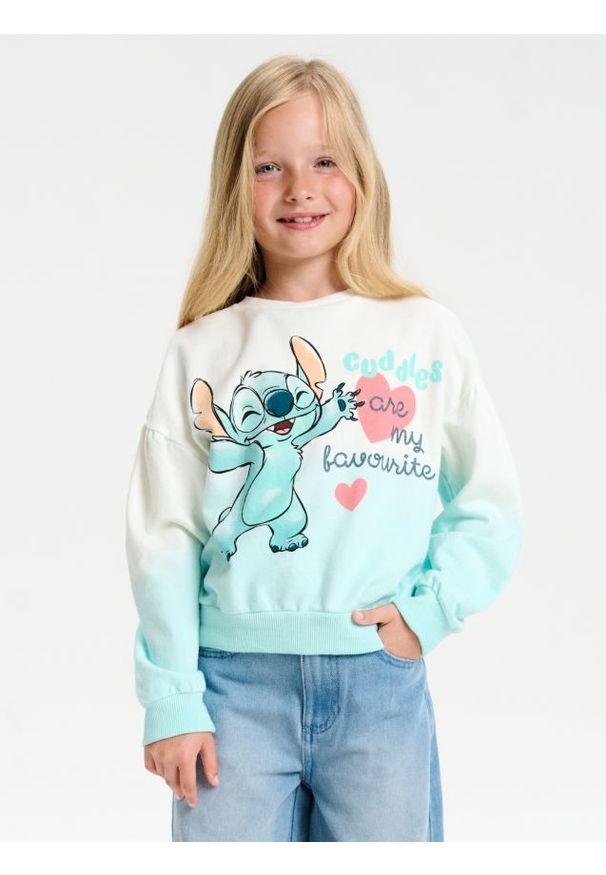 Sinsay - Bluza z efektem ombre Stitch - wielobarwny