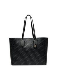 BOSS - Boss Torebka Liriel Shopper 50523322 Czarny. Kolor: czarny. Materiał: skórzane