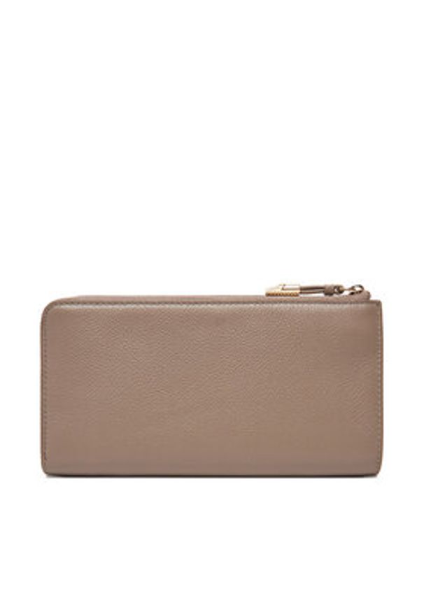 Furla Portfel Goccia L Zip Around WP00471 BX3036 KH 2572S Beżowy. Kolor: beżowy. Materiał: skóra