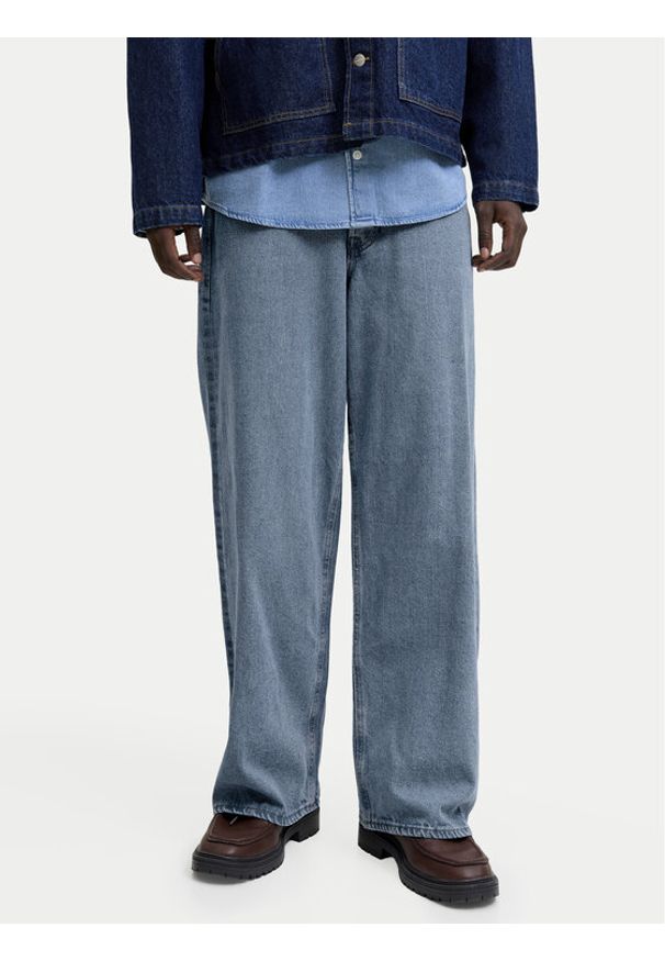 Jack & Jones - Jack&Jones Jeansy Dave Original 12290230 Niebieski Baggy Fit. Kolor: niebieski