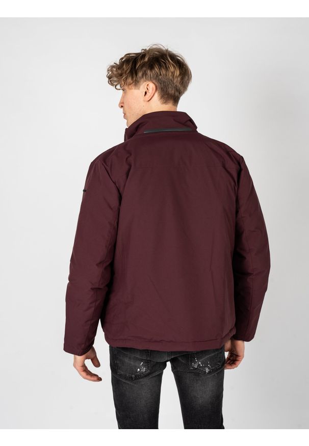 Geox Kurtka "Spherica" | M2628L T2953 | Mężczyzna | Bordowy. Okazja: na co dzień. Kolor: czerwony. Materiał: poliester. Styl: elegancki, casual
