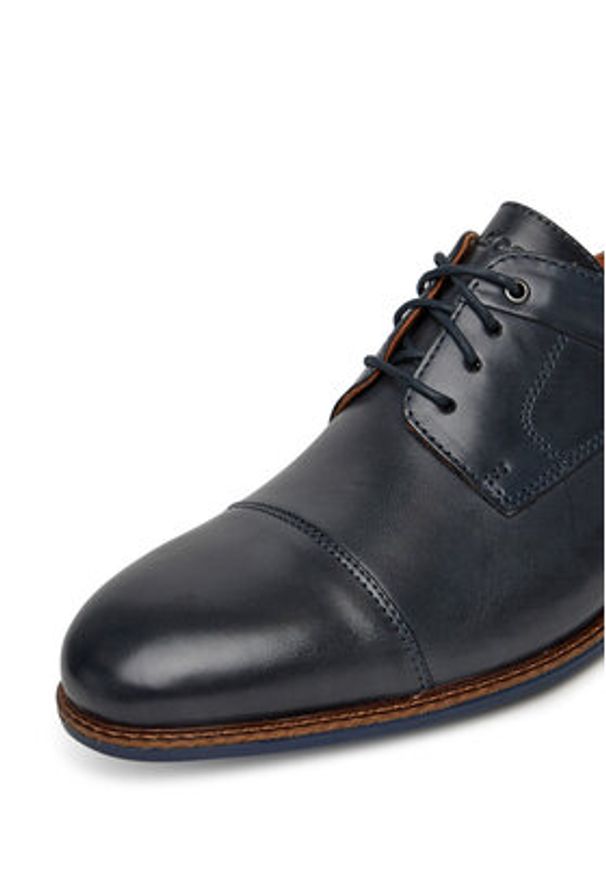 Lasocki Półbuty BRAZIL-31 MB Granatowy. Kolor: niebieski. Materiał: skóra