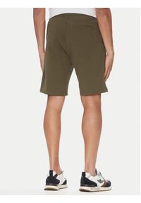 Aeronautica Militare Szorty sportowe 251BF017F459 Khaki Regular Fit. Kolor: brązowy. Materiał: bawełna. Styl: sportowy #3