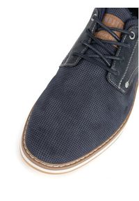 Mustang Półbuty 4197-303 Granatowy. Kolor: niebieski. Materiał: materiał #3