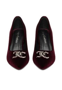 Juicy Couture Szpilki EO-R24SS94659 Bordowy. Kolor: czerwony. Materiał: materiał. Obcas: na szpilce #8