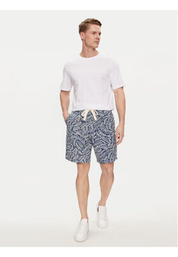 United Colors of Benetton - United Colors Of Benetton Szorty materiałowe 4A5MU900L Niebieski Regular Fit. Kolor: niebieski. Materiał: bawełna