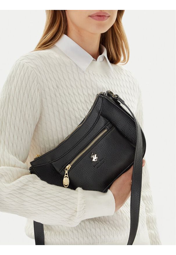 Beverly Hills Polo Club Torebka C-BHPC-L-017-08 Czarny. Kolor: czarny