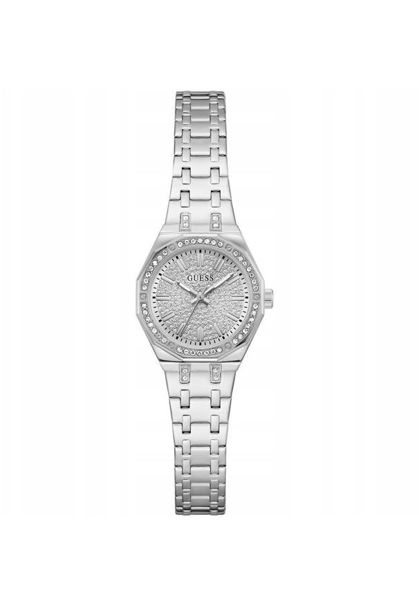 Zegarek damski Guess GW0931L1 CYRKONIE srebrny. Kolor: srebrny