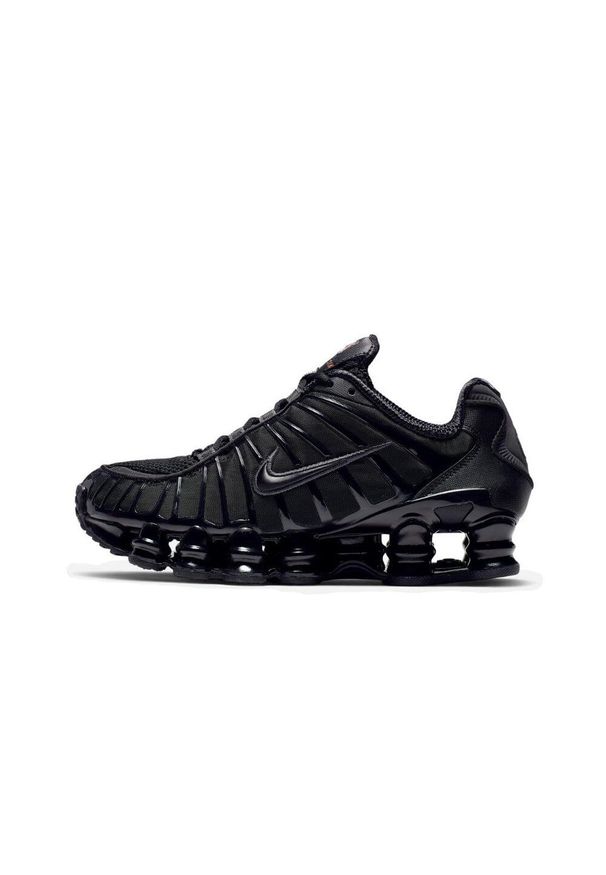 Buty do chodzenia dla dorosłych Nike Shox TL Black Max Orange. Kolor: czarny. Sport: turystyka piesza