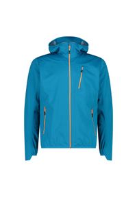 Kurtka przeciwdeszczowa z kapturem CMP. Typ kołnierza: kaptur. Kolor: niebieski. Sport: turystyka piesza #1