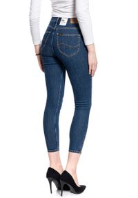 Lee - DAMSKIE SPODNIE JEANSOWE LEE Scarlett High Zip STONE TRAVIS L31BMOBJ #6