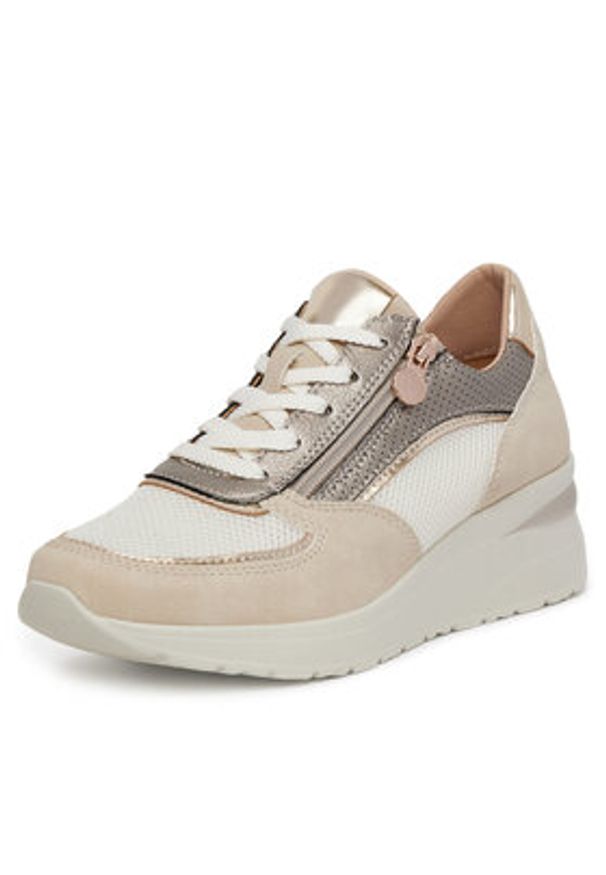 Clara Barson Sneakersy WS2P260-03 Beżowy. Kolor: beżowy. Materiał: materiał