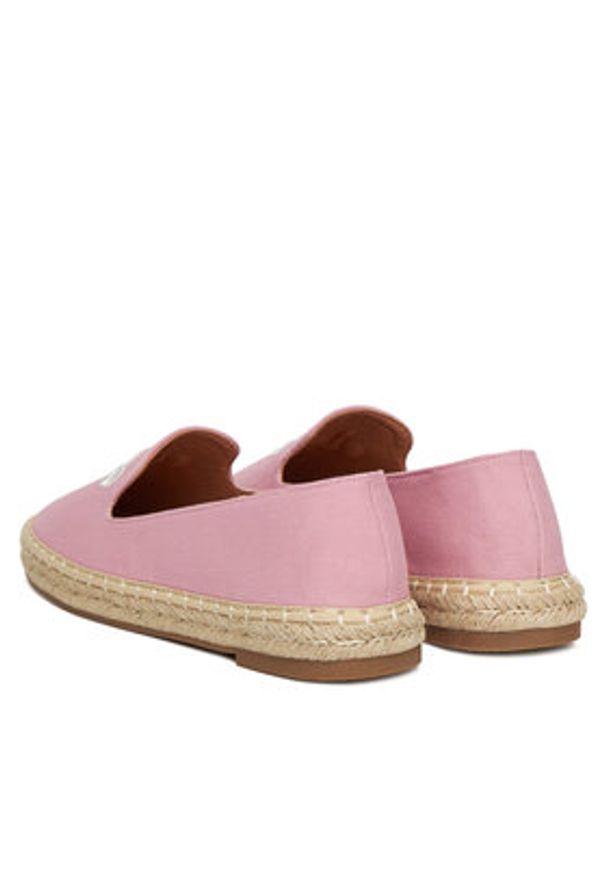 DeeZee Espadryle 8-266-3 Różowy. Kolor: różowy. Materiał: materiał