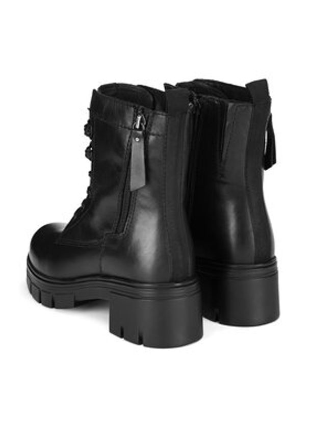 Lasocki Trzewiki WI16-SAVANAH-05 Czarny. Kolor: czarny. Materiał: skóra