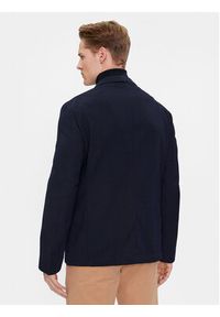BOSS - Boss Marynarka 50497271 Granatowy Slim Fit. Kolor: niebieski. Materiał: wełna #7