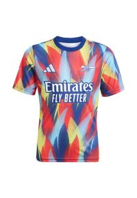 Adidas - Koszulka Arsenal 25/26 Pre-Match. Kolor: czerwony, niebieski, wielokolorowy, żółty. Sport: piłka nożna #2