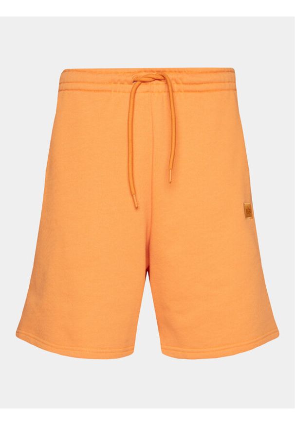 Alpha Industries Szorty sportowe Essentials 146363 Pomarańczowy Regular Fit. Kolor: pomarańczowy. Materiał: bawełna, syntetyk. Styl: sportowy