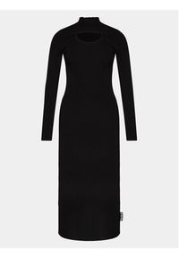Hugo Sukienka dzianinowa Soritexa 50502242 Czarny Slim Fit. Kolor: czarny. Materiał: syntetyk, wiskoza #3