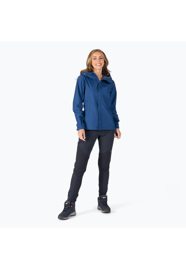 Spodnie softshell damskie Rab Torque Mountain. Kolor: wielokolorowy, czarny, szary. Materiał: softshell
