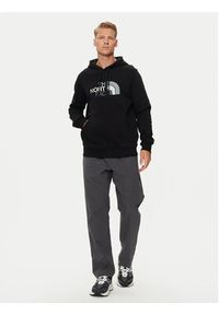 The North Face Bluza Drew Peak NF00AHJY Czarny Regular Fit. Kolor: czarny. Materiał: bawełna #6