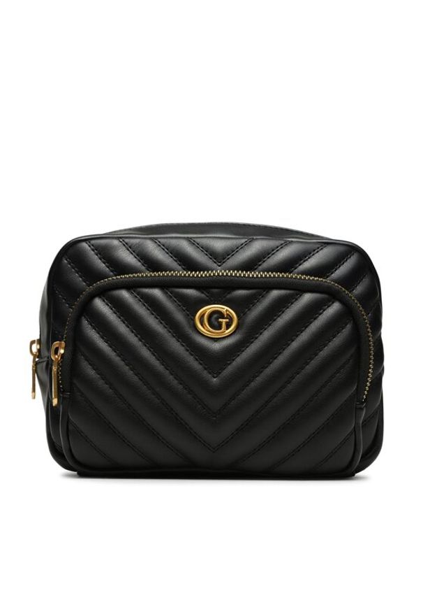 Guess Kosmetyczka PW1596 P3413 Czarny. Kolor: czarny. Materiał: skóra