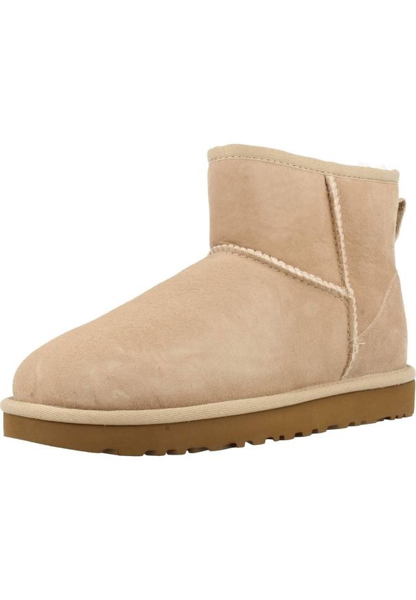 Buty Ugg Australian W Classic Mini Ii Damskie. Okazja: na co dzień. Kolor: beżowy. Sezon: zima. Styl: casual