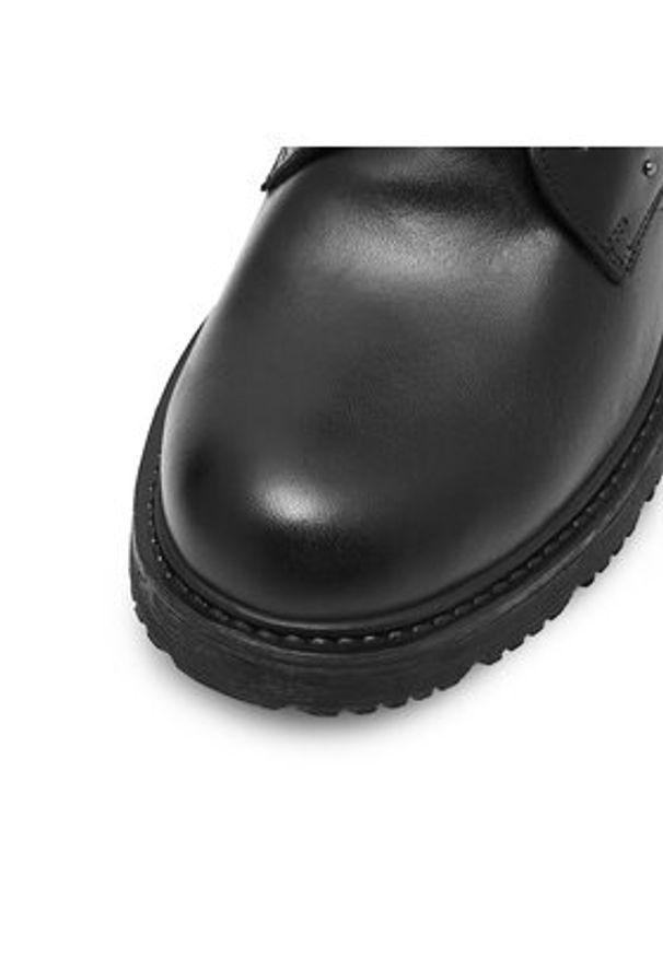 Sergio Bardi Trzewiki WI23-A1018-03SB Czarny. Kolor: czarny. Materiał: skóra