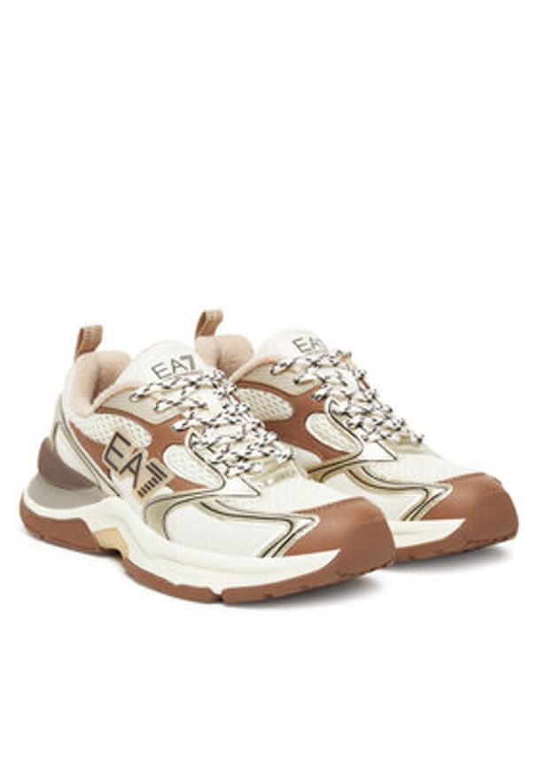 EA7 Emporio Armani Sneakersy X8X249 XK446 MZ226 Biały. Kolor: biały. Materiał: materiał
