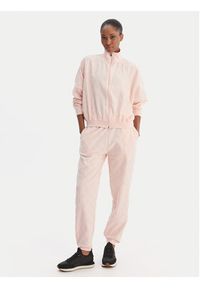 Hugo - HUGO Bluza Monogram 50556831 Różowy Regular Fit. Kolor: różowy. Materiał: bawełna #4