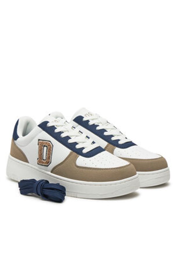 Dorko Sneakersy Flash DS24F15M Biały. Kolor: biały. Materiał: skóra