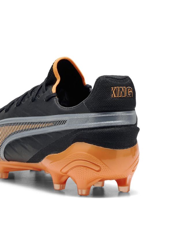 Puma - Buty piłkarskie unisex KING ULTIMATE FG/AG PUMA. Kolor: czarny, żółty, pomarańczowy, szary, wielokolorowy. Sport: piłka nożna