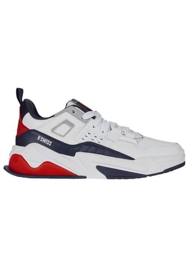 Buty do chodzenia męskie K-Swiss Techna. Kolor: biały. Materiał: syntetyk, materiał. Szerokość cholewki: normalna. Sport: turystyka piesza