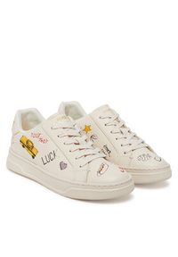 Coach Sneakersy CAQ45 Écru. Materiał: skóra #4