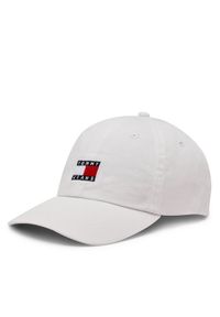Tommy Jeans Czapka z daszkiem Heritage AW0AW15848 Biały. Kolor: biały. Materiał: bawełna