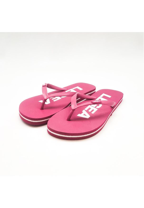 LEGEA - Japonki Mark fuksja. Kolor: różowy. Materiał: guma. Sport: pływanie