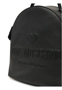 Love Moschino - LOVE MOSCHINO Plecak JC4116PP1ML1000A Czarny. Kolor: czarny. Materiał: skóra #4