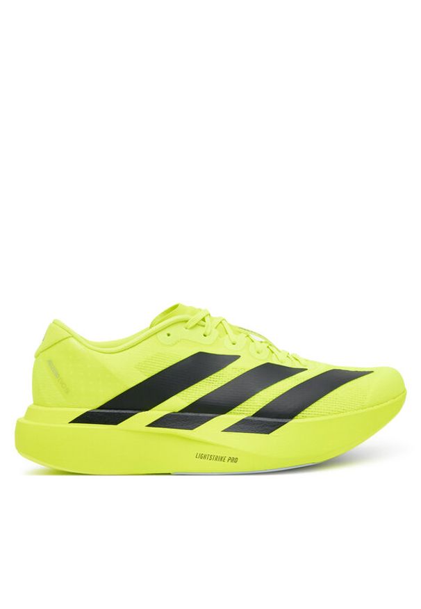 Adidas - adidas Buty do biegania adizero Evo Sl JR3416 Zielony. Kolor: zielony. Materiał: materiał