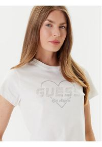 Guess T-Shirt V5GI10 K9RM1 Écru Regular Fit. Materiał: bawełna #4
