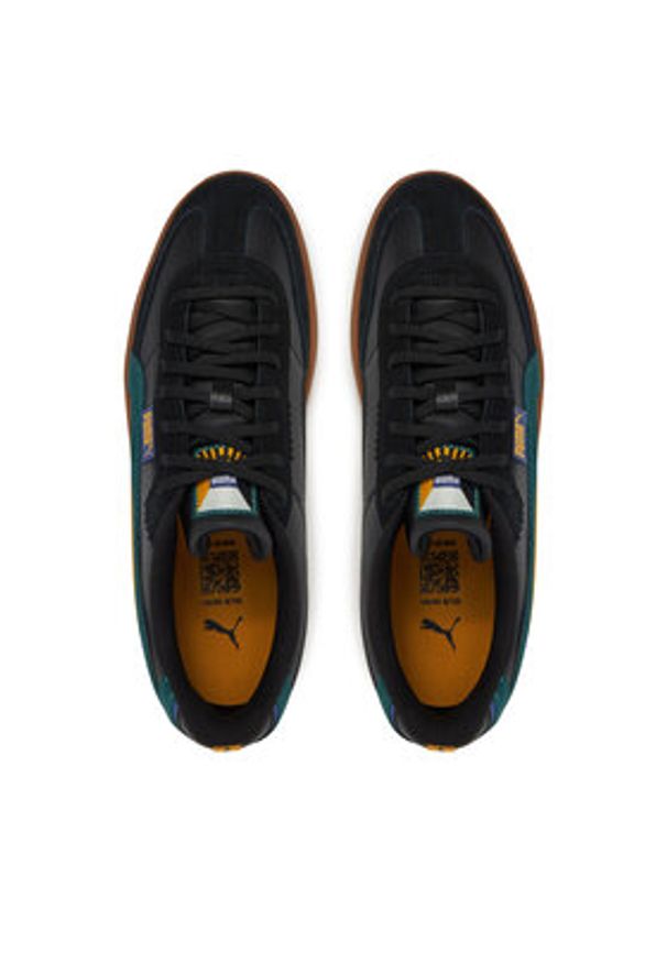 Puma Sneakersy Puma Club II Era 400388 02 Czarny. Kolor: czarny. Materiał: skóra, zamsz