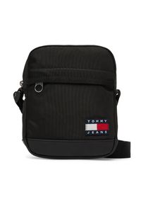 Saszetka Tommy Jeans. Kolor: czarny