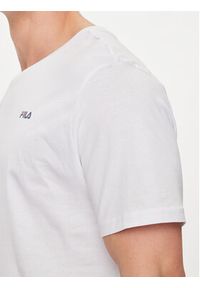 Fila Komplet 2 t-shirtów FAM0083 Biały Regular Fit. Kolor: biały. Materiał: bawełna #5