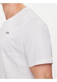 Fila Komplet 2 t-shirtów FAM0083 Biały Regular Fit. Kolor: biały. Materiał: bawełna #2