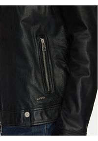 Guess Kurtka skórzana M2YL12 L0QN0 Czarny Regular Fit. Kolor: czarny. Materiał: skóra #5