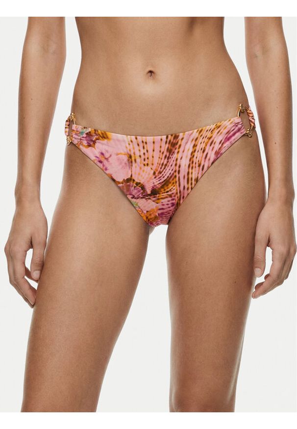 Guess Dół od bikini E6GO24 MC04R Różowy. Kolor: różowy. Materiał: syntetyk