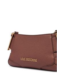 Love Moschino - LOVE MOSCHINO Torebka JC4096PP1PLT1200 Brązowy. Kolor: brązowy. Materiał: skórzane #4